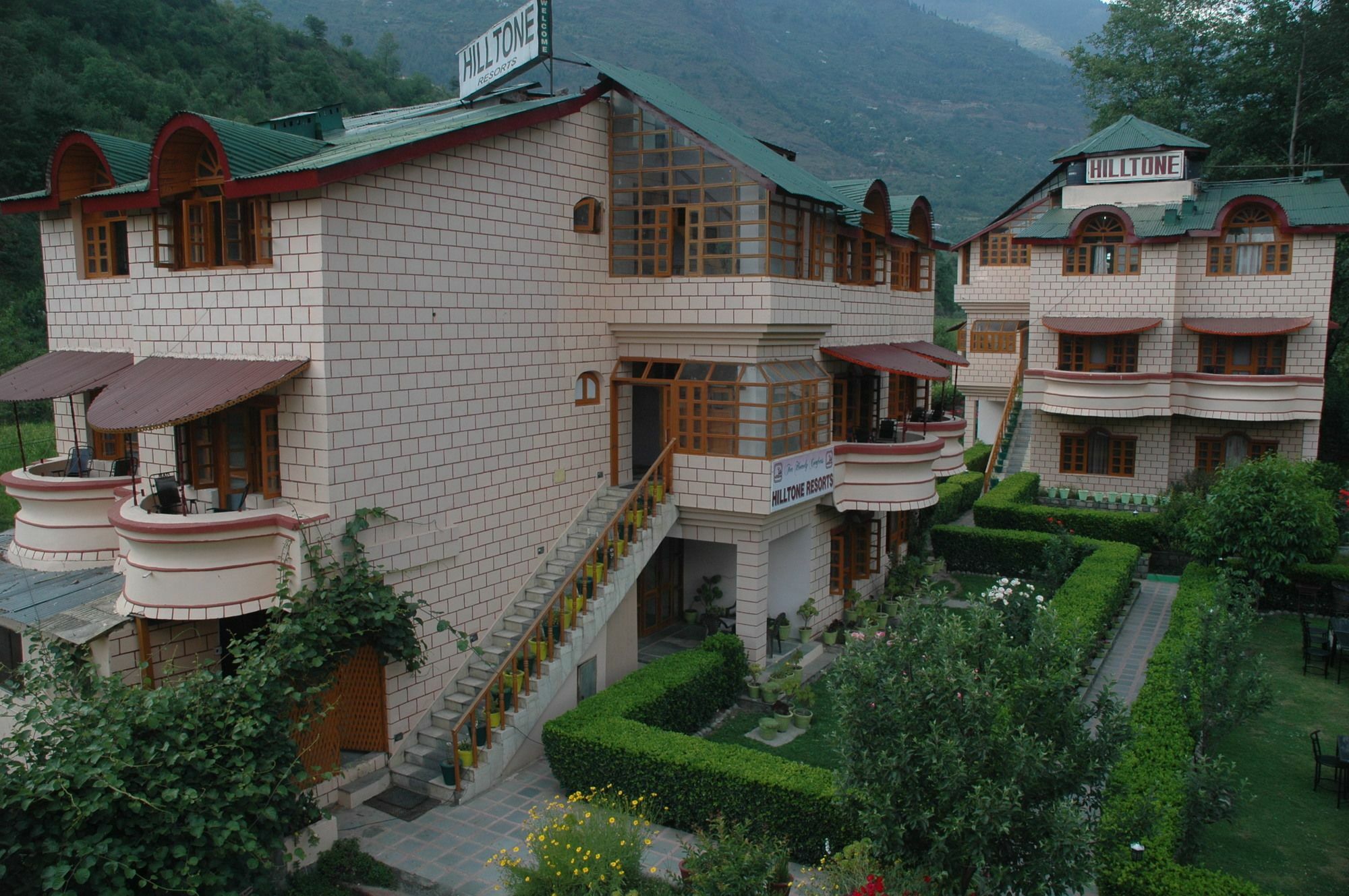 Hilltone Resorts & Spa Manāli Exterior foto